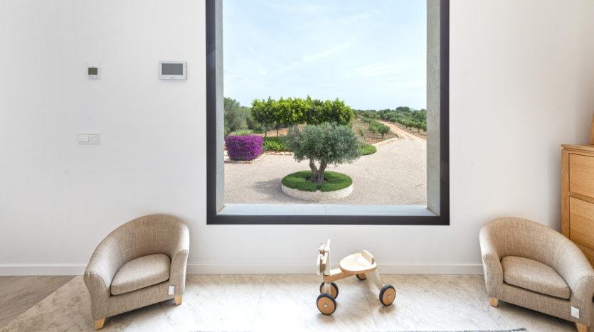 F-3971 Exklusive Neubau-Finca mit sensationellem Blick auf das Meer und Cabrera in Ses Salines