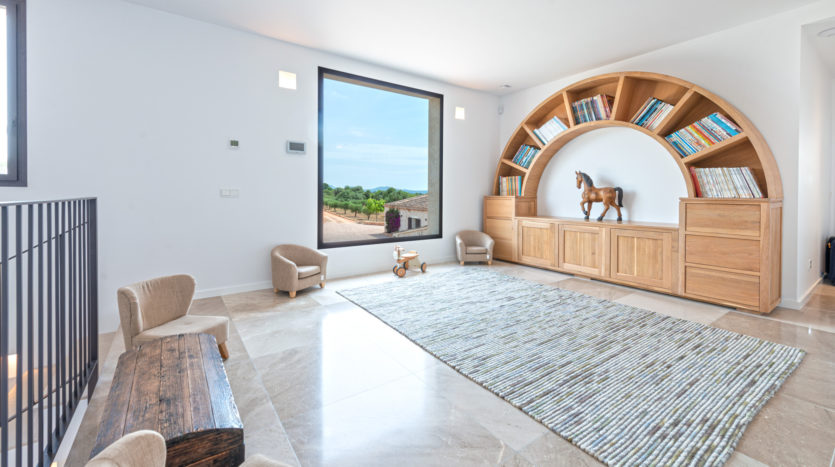 F-3971 Exklusive Neubau-Finca mit sensationellem Blick auf das Meer und Cabrera in Ses Salines